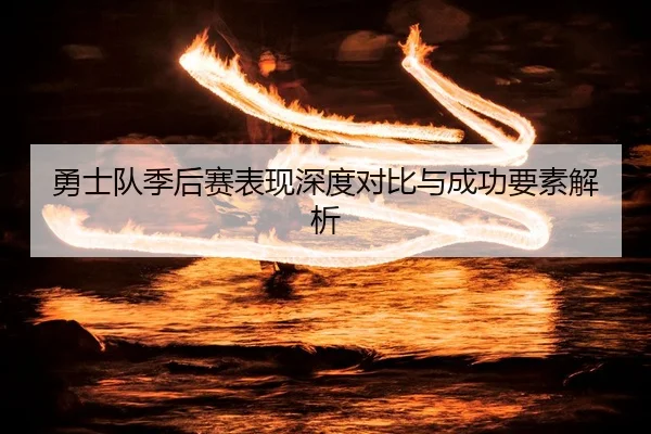 勇士队季后赛表现深度对比与成功要素解析